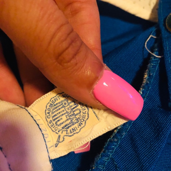 1950s Blue Baby Swimsuit M/L - Picture 5 of 6